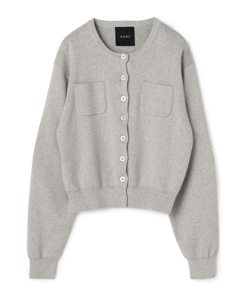 コットンカシミヤニットカーディガン（カーディガン/ボレロ）｜N.O.R.C