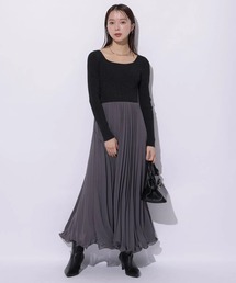 Mystrada（マイストラーダ）の「ベルト付きシャツワンピース