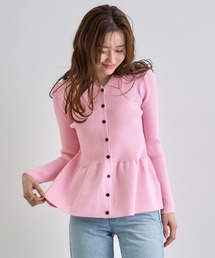 ニット/セーター（ピンク/桃色系・ワンポイント）ファッション通販