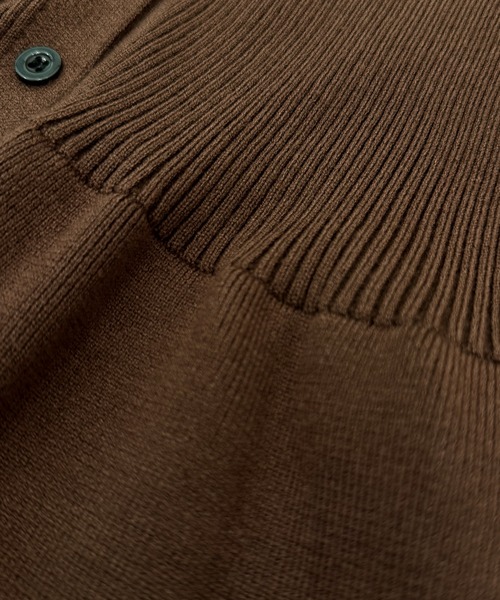 Futier land（フューティアランド）の「【8色展開】ペプラムリブニット（ニット/セーター・レディース・マスタード/ブラウン/グレー/ネイビー/レッド/アイボリー/ライトブルー/サーモンピンク・MEDIUM/LARGE）」の10枚目の写真