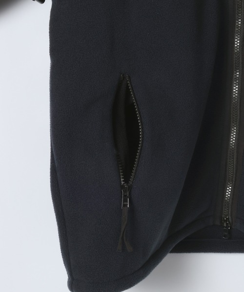 JEANASIS（ジーナシス）の「フリースZIPチュニック/603874（チュニック・レディース・ネイビー/グレー・FREE）」の11枚目の写真