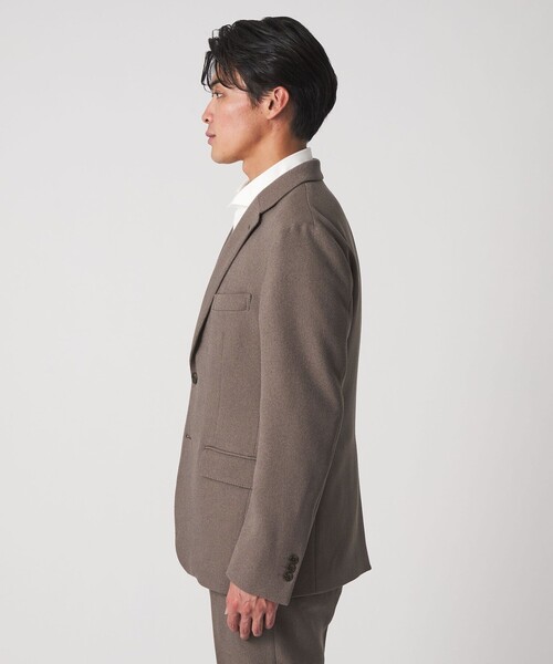 A DAY IN THE LIFE UNITED ARROWS（アデイインザライフユナイテッドアローズ）の「ウールライク バスケット 2ボタンジャケット-セットアップ対応・ウォッシャブル-＜A DAY IN THE LIFE＞（テーラードジャケット・メンズ・ダークグレー/ネイビー/ベージュ・XL/S/M/L）」の11枚目の写真