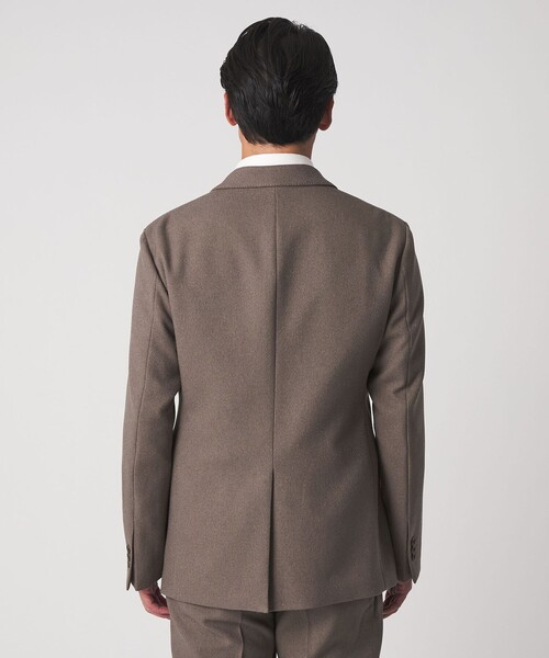 A DAY IN THE LIFE UNITED ARROWS（アデイインザライフユナイテッドアローズ）の「ウールライク バスケット 2ボタンジャケット-セットアップ対応・ウォッシャブル-＜A DAY IN THE LIFE＞（テーラードジャケット・メンズ・ダークグレー/ネイビー/ベージュ・XL/S/M/L）」の12枚目の写真
