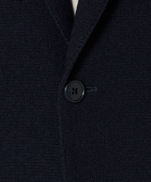 A DAY IN THE LIFE UNITED ARROWS（アデイインザライフユナイテッドアローズ）の「ウールライク バスケット 2ボタンジャケット-セットアップ対応・ウォッシャブル-＜A DAY IN THE LIFE＞（テーラードジャケット・メンズ・ダークグレー/ネイビー/ベージュ・XL/S/M/L）」の18枚目の写真