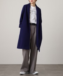 OMNES（オムネス）の「ストレッチメルトンチェスターコート（チェスターコート）」