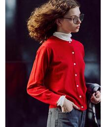 Lugnoncure | もちもちクルーネックカーディガン(カーディガン/ボレロ)