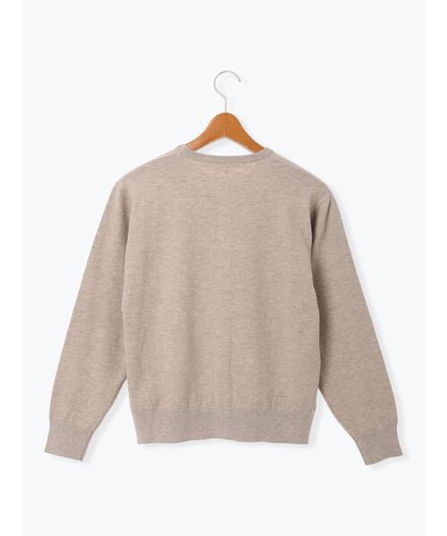 Lugnoncure（ルノンキュール）の「もちもちクルーネックカーディガン（カーディガン/ボレロ・レディース・ブラック/ブルー/ベージュ/レッド・F）」の18枚目の写真