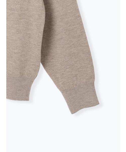 Lugnoncure（ルノンキュール）の「もちもちクルーネックカーディガン（カーディガン/ボレロ・レディース・ブラック/ブルー/ベージュ/レッド・F）」の20枚目の写真