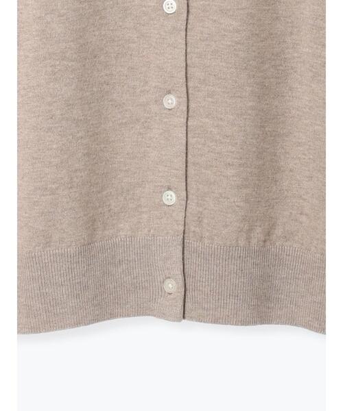 Lugnoncure（ルノンキュール）の「もちもちクルーネックカーディガン（カーディガン/ボレロ・レディース・ブラック/ブルー/ベージュ/レッド・F）」の21枚目の写真