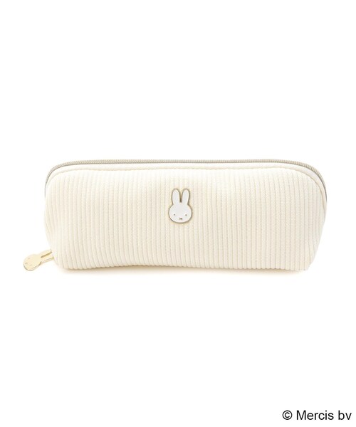 one'sterrace(ワンズテラス)の「Dick Bruna miffy ペンケース フェイス(その他雑貨・レディース・グレー系4/ホワイト系9・99)」の1枚目の写真