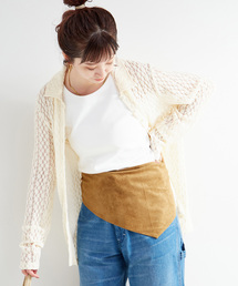 Simplicite（サンプリシテ）の「スエード調巻きスカート（その他小物）」