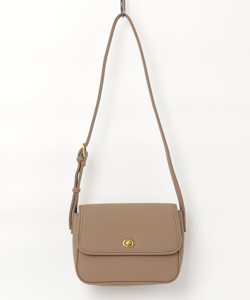 MAISON mou（メゾンムー）の「【 NATURAL BEAUTY BAG & WALLET 】 ビアン ショルダーバッグ（ショルダーバッグ・レディース・アイボリー/ワイン/ブラック/グレー系その他・FREE）」の3枚目の写真