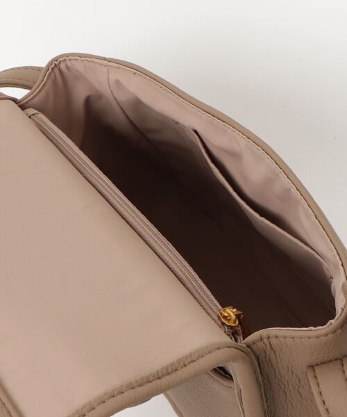 MAISON mou（メゾンムー）の「【 NATURAL BEAUTY BAG & WALLET 】 ビアン ショルダーバッグ（ショルダーバッグ・レディース・アイボリー/ワイン/ブラック/グレー系その他・FREE）」の7枚目の写真
