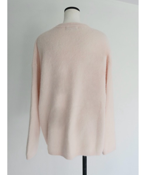 miies miim(ミーエスミーム)の「angora over knit(ニット/セーター・レディース・グレー/PINK・FREE)」の16枚目の写真