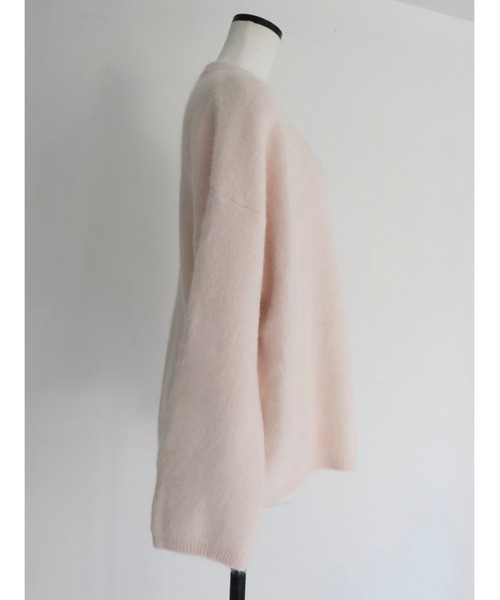 miies miim(ミーエスミーム)の「angora over knit(ニット/セーター・レディース・グレー/PINK・FREE)」の15枚目の写真