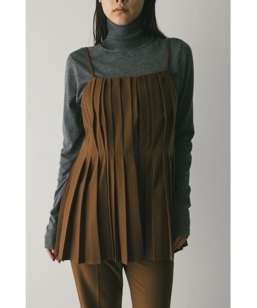 スタイルミキサー（STYLEMIXER）/タッキングペプラムキャミ セール】タッキングペプラムキャミ（キャミソール）｜STYLEMIXER