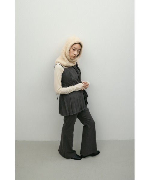 タッキングペプラムキャミ（キャミソール）｜STYLEMIXER（スタイル