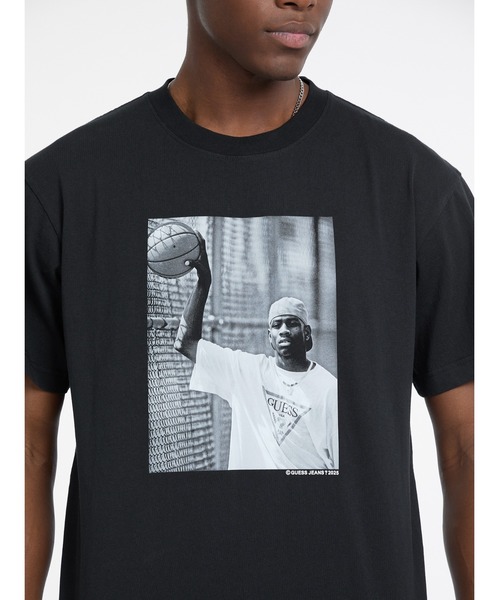 GUESS JEANS ×Allen Iverson TEE 5 US アレン アイバーソン コラボT