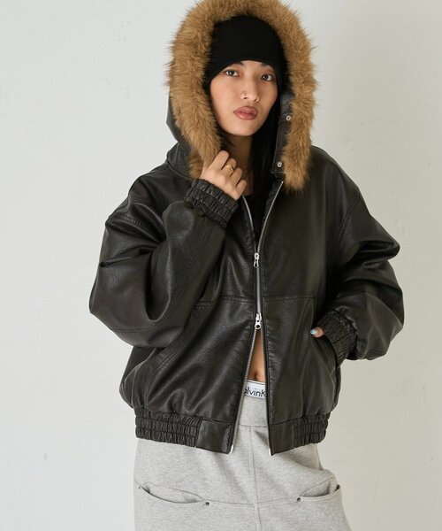 WHO'S WHO gallery（フーズフーギャラリー）の「【2way/ファー取り外し