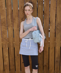 STRIPE MINI SKIRT_BLUE