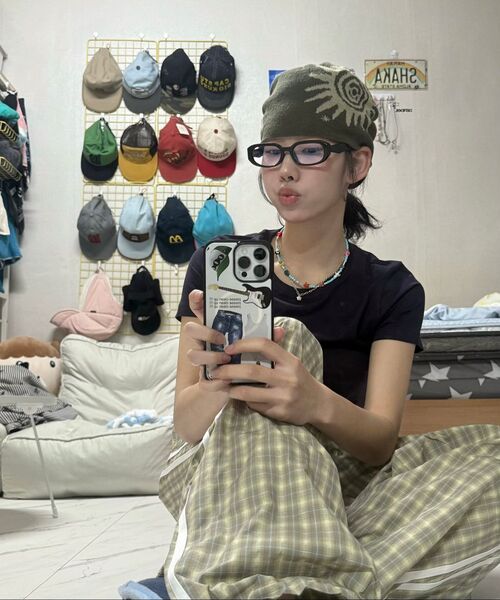 AAKAM(アーカム)の「Sun Jacquard Beanie (Khaki)(ニットキャップ/ビーニー・レディース・その他・FREE)」の10枚目の写真