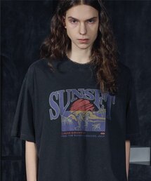 CPGN STUDIO（コンパーニョ）の「Sunset Running Pigment Short Sleeve T-shirt Smoke Black（Tシャツ/カットソー・メンズ）」