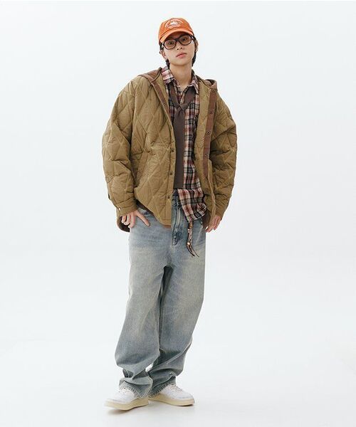MUSINSA STANDARD（ムシンサスタンダード）の「ルーズバギーデニムパンツ [ラスティスカイブルー]（デニムパンツ・メンズ・その他・40/38/33/26/27/28/29/42/36/34/32/30/31）」の11枚目の写真