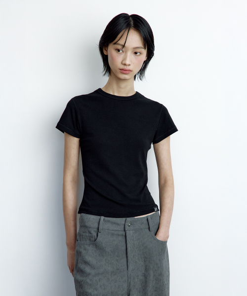 ROUGHNECK(ラフネック)の「アウトステッチソフトTシャツブラック(Tシャツ/カットソー・レディース・その他・SMALL/MEDIUM)」の10枚目の写真