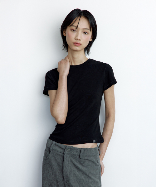 ROUGHNECK(ラフネック)の「アウトステッチソフトTシャツブラック(Tシャツ/カットソー・レディース・その他・SMALL/MEDIUM)」の11枚目の写真
