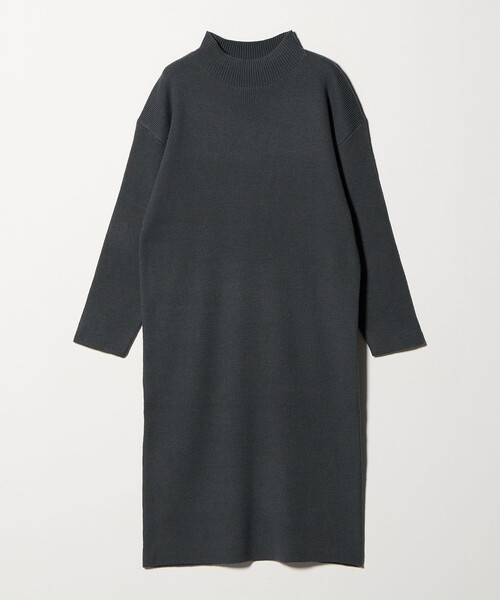 A DAY IN THE LIFE UNITED ARROWS（アデイインザライフユナイテッドアローズ）の「ハイネック ニットワンピース ＜A DAY IN THE LIFE＞（ワンピース・レディース・ダークグレー/オレンジ/ロイヤルブルー/ブラック・FREE）」の17枚目の写真