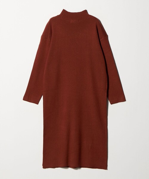 A DAY IN THE LIFE UNITED ARROWS（アデイインザライフユナイテッドアローズ）の「ハイネック ニットワンピース ＜A DAY IN THE LIFE＞（ワンピース・レディース・ダークグレー/オレンジ/ロイヤルブルー/ブラック・FREE）」の21枚目の写真