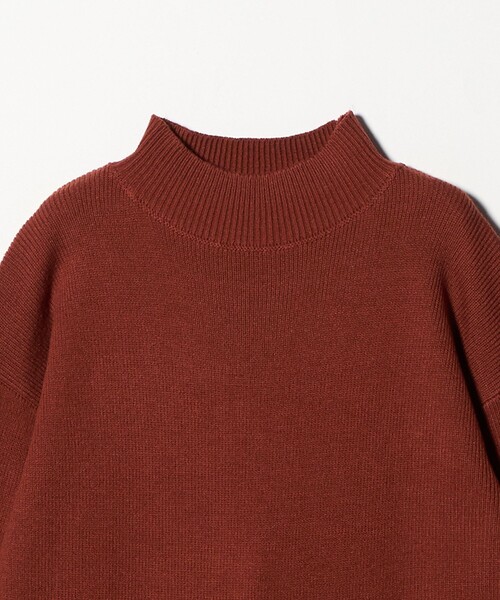 A DAY IN THE LIFE UNITED ARROWS（アデイインザライフユナイテッドアローズ）の「ハイネック ニットワンピース ＜A DAY IN THE LIFE＞（ワンピース・レディース・ダークグレー/オレンジ/ロイヤルブルー/ブラック・FREE）」の22枚目の写真