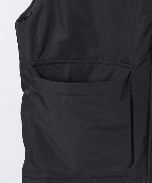 JEANASIS（ジーナシス）の「【Les Fleurs】ナカワタBIGベスト/624942（ダウンベスト・レディース・オフホワイト/ブラック・FREE）」の7枚目の写真