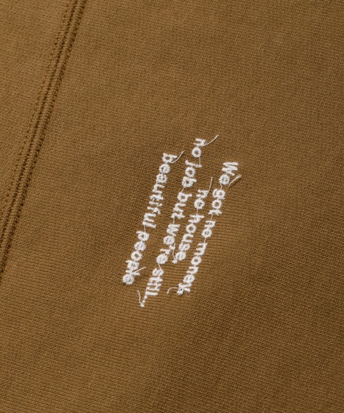 beautiful people（ビューティフルピープル）の「suvin compact sweat  Y shape TOP（スウェット・レディース・ブラック/オフホワイト・36）」の8枚目の写真