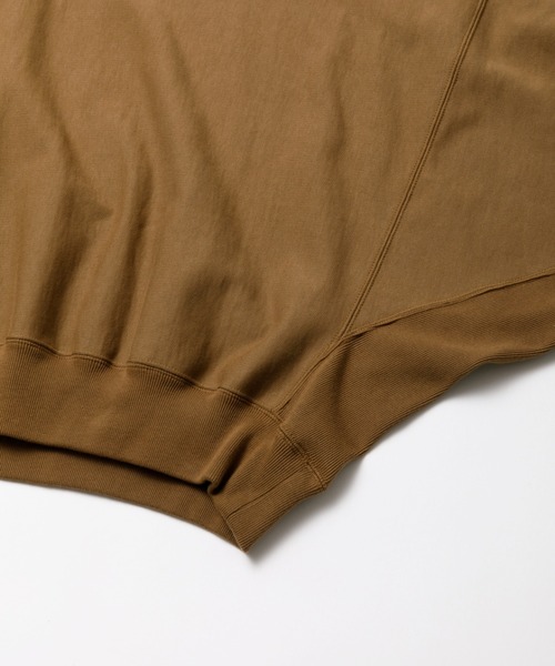 beautiful people（ビューティフルピープル）の「suvin compact sweat  Y shape TOP（スウェット・レディース・ブラック/オフホワイト・36）」の5枚目の写真