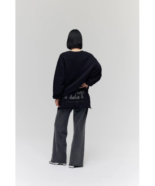 FELICITY(フェリシティ)の「Layered Sweat Pants(その他パンツ・レディース・ブラック/レッド・2)」の5枚目の写真