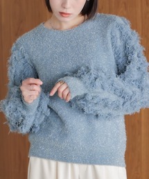 Bou Jeloud | ラメフリンジプルオーバー(ニット/セーター)