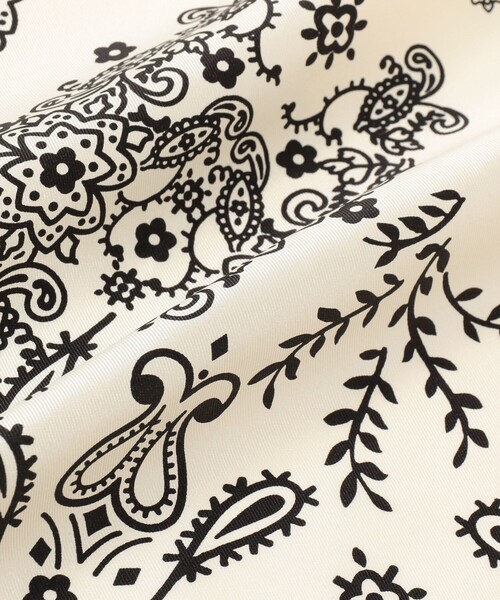 manipuri（マニプリ）の「【別注】manipuri / カレイド バンダナ スカーフ（バンダナ/スカーフ・レディース・ブラック/ホワイト・ONE SIZE）」の6枚目の写真