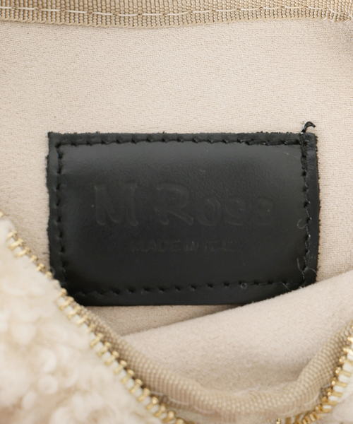 La TOTALITE（ラトータリテ）の「M Rose/エンメローズ ファーバッグ（ショルダーバッグ・レディース・ブラック/アイボリー・FREE）」の15枚目の写真