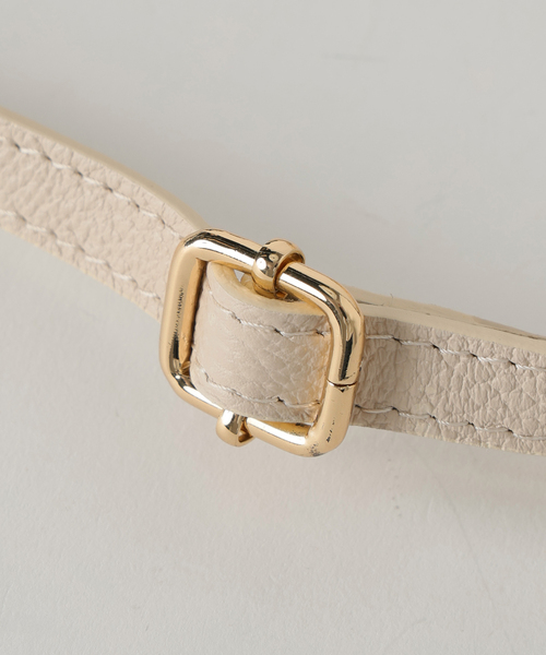 La TOTALITE（ラトータリテ）の「M Rose/エンメローズ ファーバッグ（ショルダーバッグ・レディース・ブラック/アイボリー・FREE）」の20枚目の写真