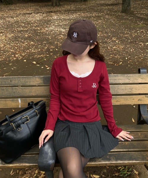 RAY CASSIN（レイカズン）の「【A4対応】ベルト付トートバッグ（トートバッグ・レディース・ブラウン/ブラック/ベージュ・FREE）」の13枚目の写真