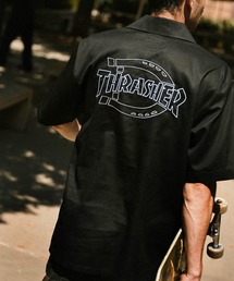 【Dickies x THRASHER(スラッシャー)】Canvas  SHRT／半袖シャツ