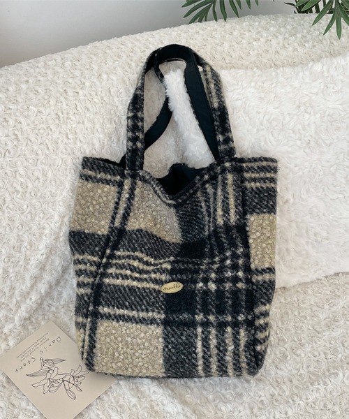 IRADOWL(アイラドール)の「ボア素材マルチ柄トートバッグ(トートバッグ・レディース・B/A/C/D/E・FREE)」の16枚目の写真