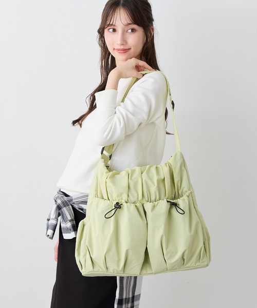 マザーズバッグ ショルダー 大容量｜軽量 12ポケット 保温保冷 肩ラク
