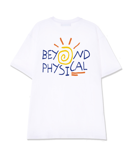ASTRAL PROJECTION(アストラルプロジェクション)の「ビヨンドフィジカル スーピマコットン ラウンドネック 半袖Tシャツ_ホワイト(Tシャツ/カットソー・メンズ・その他・LARGE/X-LARGE/XX-LARGE)」の1枚目の写真