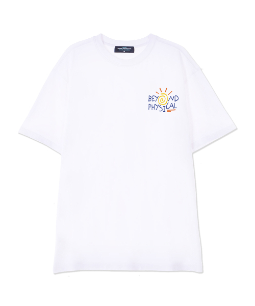 ASTRAL PROJECTION(アストラルプロジェクション)の「ビヨンドフィジカル スーピマコットン ラウンドネック 半袖Tシャツ_ホワイト(Tシャツ/カットソー・メンズ・その他・LARGE/X-LARGE/XX-LARGE)」の2枚目の写真
