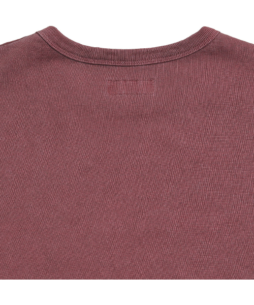 sortie(ソルティ)の「ピグメント ロングスリーブ ポケットTシャツ(ディープレッド)(Tシャツ/カットソー・メンズ・その他・MEDIUM/LARGE/X-LARGE)」の6枚目の写真