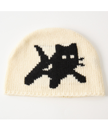 UNKNOWN PLANET（アンノウンプラネット）の「キャットビーニー 3カラー（ニットキャップ/ビーニー）」