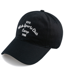 WICK（ウィック）の「Camp 1988 washing cap-navy（キャップ）」