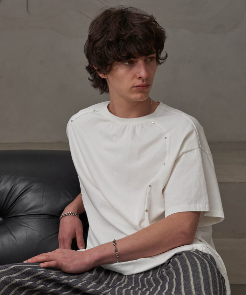 TENER(テネル)の「ヤンサイドハッピースT(ホワイト)(Tシャツ/カットソー・メンズ・その他・FREE)」の3枚目の写真